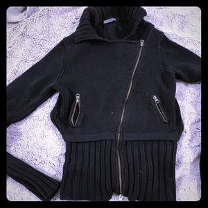 Armani Exchange S black sweater. Preowned.